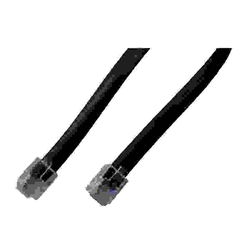 Short Body RJ45 x 2 Flat-Oval Cable